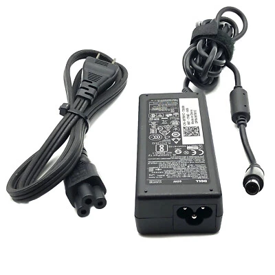 Adaptador de CA Dell OEM para cargador de computadora portátil Latitude 3190 5300 7400 65 vatios Foto 1 de 4