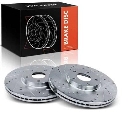 Nuevos rotores de freno delanteros perforados para Infiniti EX35 EX37 FX35 FX45 G25 G35 M35 M35h Foto 1 de 4