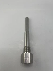 THERMOWELL Stainless Steel Fitting Chrome for Industrial Bimetal Thermometer - Picture 1 of 3