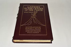 Easton Press JOURNEY TO CENTER OF EARTH Jules Verne LEATHER 1966 1ST Famous Ed.! - Picture 1 of 18