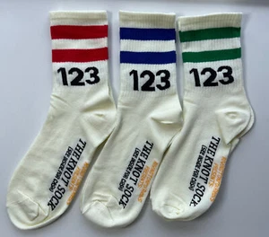 3pairs Men's Fashion Sweat-absorbing Breathable Sports Crew Socks - Picture 1 of 9