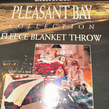 NIB CANNON  pleasant Bay  Blanket - 50x66  4 Multi-Color FULL BED