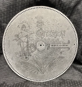 Caja de música Criterion disco 15 3/4" Come And Kiss Me Honey Dear 4150 - Imagen 1 de 14