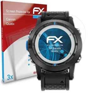 atFoliX 3x Película Protectora para Garmin Quatix transparente - Imagen 1 de 9