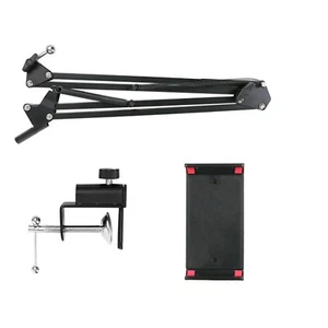 4.72-7 inch Lazy Bed Phone Holder Folding Long Arm Tablet Stand 360 Rotate Mount - Zdjęcie 1 z 16