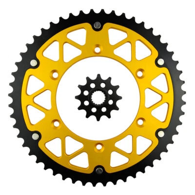 Rodas dentadas dianteiras e traseiras 12T-45TF para Suzuki RM-Z250 07-12 RM125 86-11 - Imagem 1 de 4