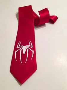 Spider Necktie, Red Tie, New, Great Gift - Picture 1 of 2