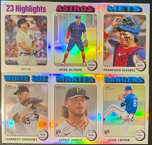 2024 Topps Heritage High Number - SILVER CHROME /225 You Pick Complete Your Set - Picture 1 of 1