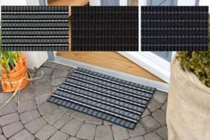 Türmatte Poly Brush Outdoor Flur Eingang Fußmatte außen Matte rutschfest robust - Bild 1 von 24