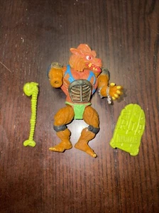 1991 TMNT Rahzar Action Figure Wolf Shield Skull Ninja Turtles - Picture 1 of 1