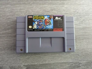 Mario's time machine SNES Super Nintendo Original Game Tested Working - Picture 1 of 4