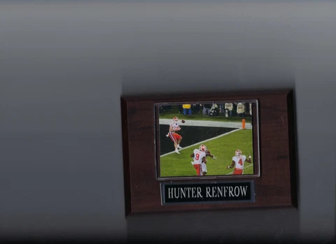 HUNTER RENFROW PLAQUE CLEMSON TIGERS NCAA FOOTBALL Cover