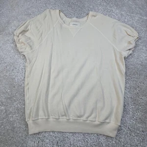 El Grande. Sudadera The Short Sleeve Puff Marfil Crema Mujer Mediana - Imagen 1 de 7