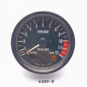Tachometer Gauge Indicator RPM MayFit Yamaha RX125 Twin USED JAPAN - Picture 1 of 6