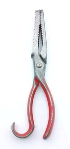 Vintage Detty's Metall Aluminium Fischgreifer und Scaler - Bild 1 von 6
