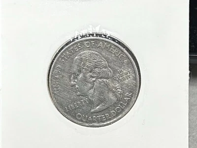 2001 P possible Annealing Kentucky Quarter Error Coin lines on both sides  - Image 1 of 4