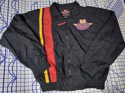 Chaqueta cortavientos NHRA Bomber edición especial 50 aniversario carreras de arrastre L  Foto 1 de 4