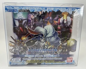 Digimon Card Game Release Special Booster Box Ver.1.0 Base Set Sealed BT01-03 - Bild 1 von 6