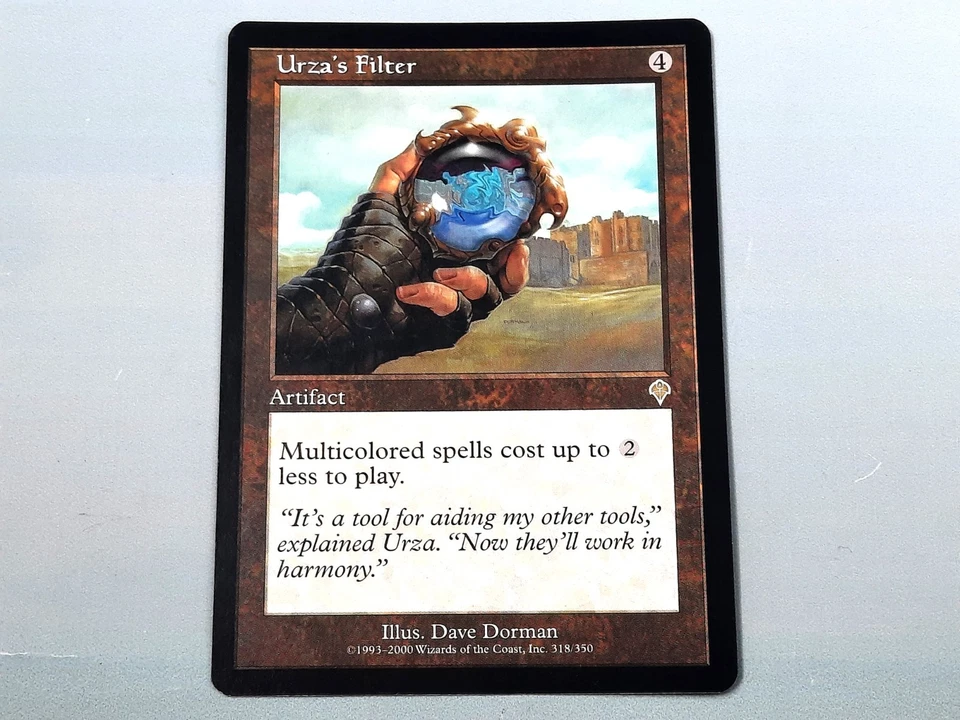MTG - INVASION (BB/'00) - URZA'S FILTER (318) - URZAS FILTER / RARE/NEVER PL./NM - Bild 1 von 4