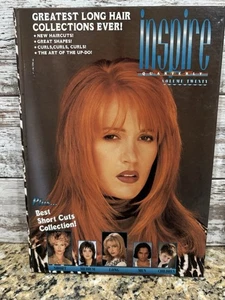 Vintage 90s Inspire Hairstyle Book Hair Cuts Salon Beauty  - Bild 1 von 8