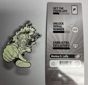 Glow In The Dark Luffy FiGPiN Quest Mystery #1787 Locked - Picture 1 of 4