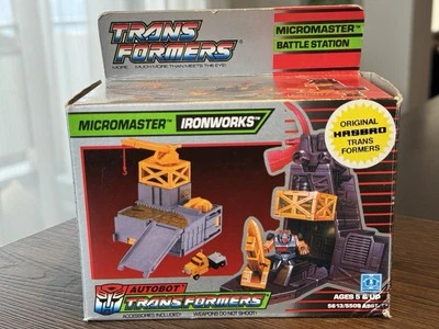 Transformers G1 1989 Micromaster IRONWORKS Hasbro - Imagen 1 de 4