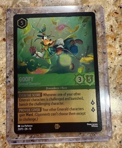 Goofy Emerald Champion Gen Con 2025 Exclusive Promo Card 25/P3 Foil Lorcana - Picture 1 of 9