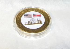 2018 US Presidential KOREAN PEACE TALKS SUMMIT REMEMBER Challenge COIN NEU - Bild 1 von 7