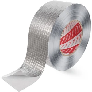 Poppstar Aluminium-Klebeband netzverstärkt 50m x 48 mm Rohrisolierung & Dämmung - Bild 1 von 7