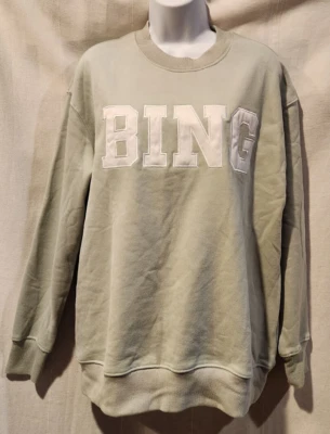 SUDADERA ANNINE TYLER SATINADA LOGO LETRAS BING TALLA S/P 100% ALGODÓN Foto 1 de 4