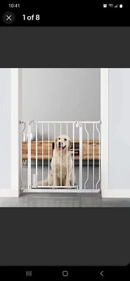 Puerta bebé Ciays 33" CISG07W blanca Foto 1 de 4