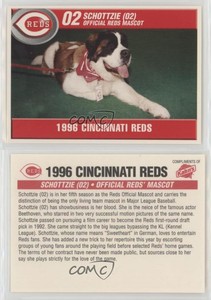 1996 Kahn's Cincinnati Reds Schottzie #02
