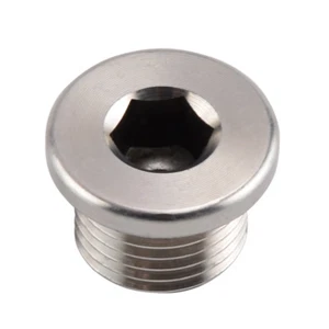 Fits BMW R Series 8V Twins Stainless Steel Engine Sump Oil Drain Plug M16 X 1.5 - Afbeelding 1 van 5