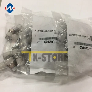 10PCS New SMC AS2201F-02-10SA Throttle Valve - Picture 1 of 1