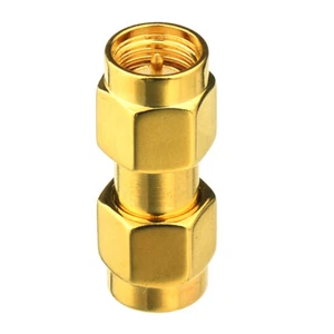 10x Wireless Antenna Adapter SMA male To SMA male plug RF Coaxial Connector - Picture 1 of 3
