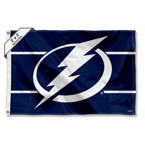 Tampa Bay Lightning 2x3 Foot Flag Cover