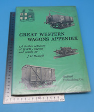 Great Western Wagons Appendix J. H. Russell Hardback 1st 1974 Oxford Publishing