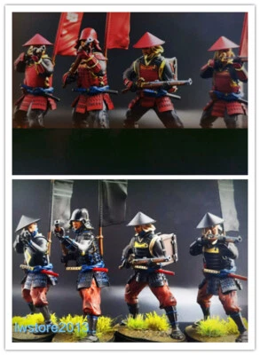 1/32 54mm Gunner Soldiers Warriors Man Resin Miniatures Figures Figurines Model - Image 1 of 4