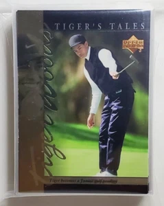 2001 Upper Deck Golf Tiger Woods Tiger's Tales Complete (30) Card Insert Set - Imagen 1 de 2