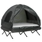 Outsunny Pop-Up Cot Tent 53.5" x 76" 1-Person w/ Simple Setup+Tough Material