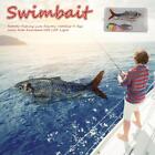 13cm 42g Robotic Fishing Lures Auto Bait Wobblers 4-Segment LED Light Swimbait