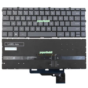 New HP Envy 15-FE 15-FE0013DX 15-FH 15-FH0013DX TPN-C165 Keyboard US Backlit - Picture 1 of 3