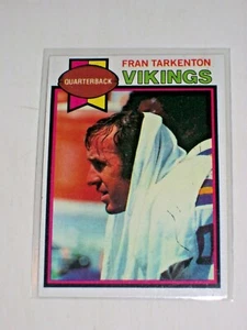 1979 Topps 200 Fran Tarkenton Minnesota Vikings EX/NM Sharp No Creases HOF - Picture 1 of 2
