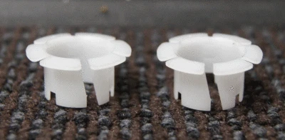 Bujes de pedal de freno GM 2000-2016 2 piezas nuevos OEM nailon blanco 10434953 Foto 1 de 4