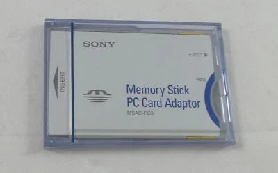 Vintage Sony Memory Stick PC Card Adapter (MSAC-PC3) - Image 1 of 2