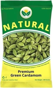 Natural Premium Green Cardamom 50g Free Shipping World Wide - Picture 1 of 2