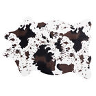 Teppich Polyester Latex unregelmäßige Form Anti-Cow-Matte (wie gezeigt)