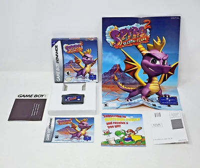 Spyro 2 Season of Flame (Game Boy Advance GBA) CIB Complete - Authentic & TESTED - Image 1 of 4