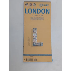 London (England) 1:11.000 / 1:15.000 Straßenkarte, wasserdichte VERORCH - Bild 1 von 3