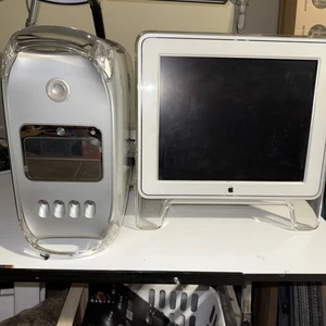 17" Apple Studio Display & Power MAC G4 1 GHZ/512 MB Tested - Picture 1 of 17